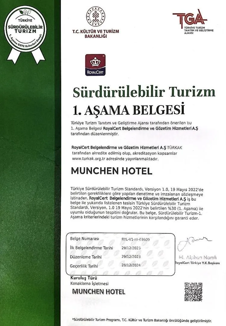 Munchen Pension Анталья Отель